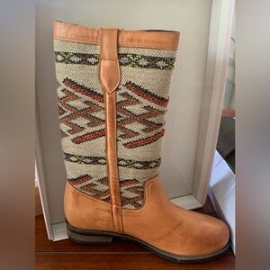 Eric Michael *New* Tan Tribal Boot Size 41 Women’s